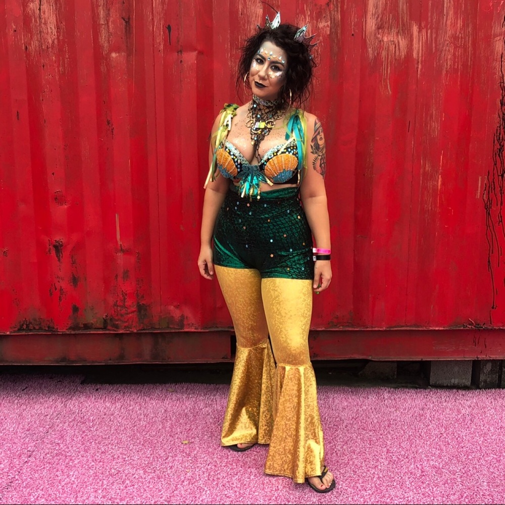 Mermaid Shell Bra Top Festival Fav Costume